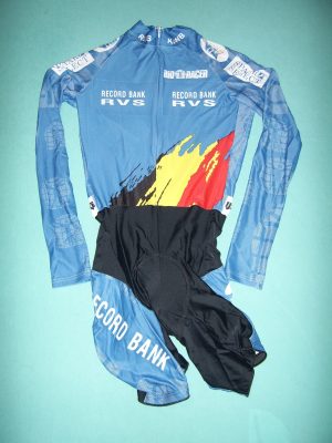 BELGIEN (d) CYCLOCROSS-ANZUG DER NATIONALMANNSCHAFT CYCLOCROSS-Weltmeisterschaften TABOR 2001