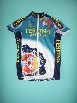 LOTUS/FESTINA (b)-ANDORRA 1994 CAMISETA CICLISMO CAMISETA CICLISMO