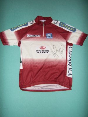 CAMISETA CICLISMO SELECCIÓN LETONIA (a) 2000