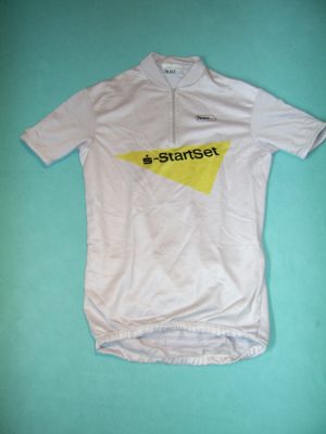 DESCONOCIDO - JUEGO INICIAL DE JERSEY BLANCO - ???? - CAMISETA DE CICLISMO