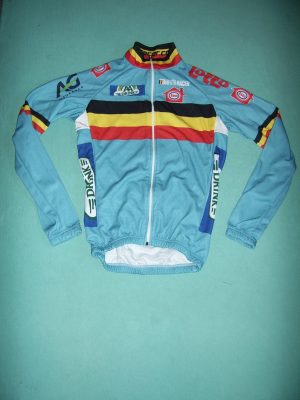 BÉLGICA (k) EQUIPE NACIONAL Campeonato Mundial de CICLOCROSS LOUISVILLE 2013 JAQUETA DE CICLISMO